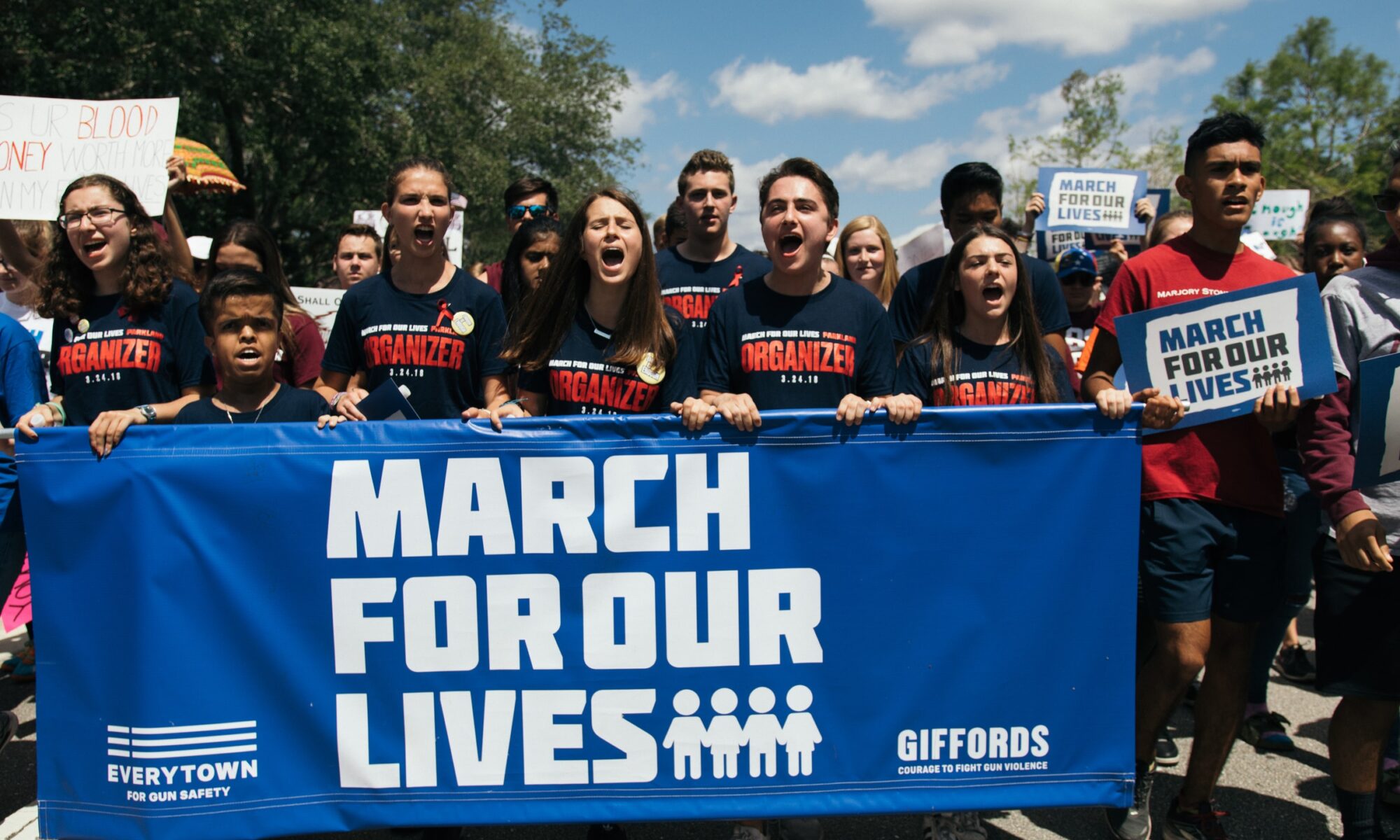 March for our lives -mielenosoitus